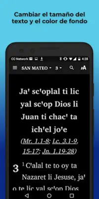 Tzotzil San Andrés Bible android App screenshot 1